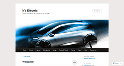 Desktop Screenshot of cctp506electriccar.wordpress.com