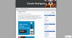 Desktop Screenshot of crodrigp.wordpress.com