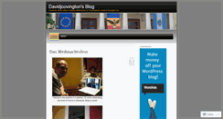 Desktop Screenshot of davidjcovington.wordpress.com
