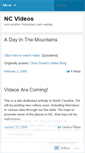 Mobile Screenshot of ncvideos.wordpress.com
