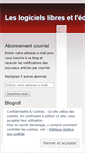 Mobile Screenshot of logicielslibreseteducation.wordpress.com