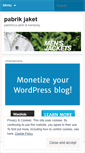 Mobile Screenshot of pabrikjaket.wordpress.com