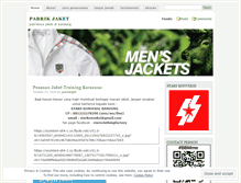 Tablet Screenshot of pabrikjaket.wordpress.com