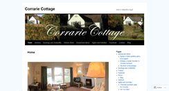 Desktop Screenshot of corrariecottage.wordpress.com