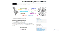 Desktop Screenshot of bpelche.wordpress.com
