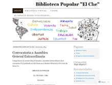 Tablet Screenshot of bpelche.wordpress.com