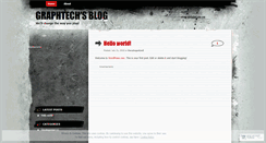 Desktop Screenshot of graphtechblog.wordpress.com