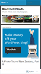 Mobile Screenshot of bradbellphoto.wordpress.com