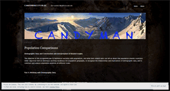 Desktop Screenshot of candyman223.wordpress.com