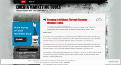 Desktop Screenshot of emediamarketingtools.wordpress.com