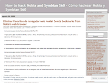 Tablet Screenshot of nokiahacked.wordpress.com