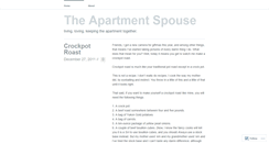 Desktop Screenshot of apartmentspouse.wordpress.com