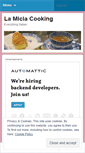 Mobile Screenshot of lamiciacooking.wordpress.com