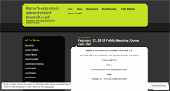Desktop Screenshot of mybereaeconomy.wordpress.com