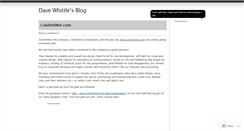 Desktop Screenshot of davewhittle.wordpress.com