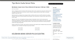 Desktop Screenshot of larispulsa.wordpress.com