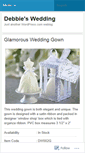 Mobile Screenshot of debbieswedding.wordpress.com