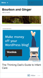 Mobile Screenshot of bourbonandginger.wordpress.com