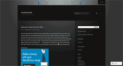 Desktop Screenshot of booksbydes.wordpress.com