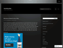 Tablet Screenshot of booksbydes.wordpress.com