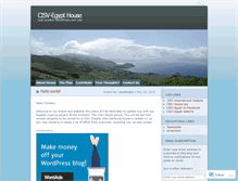 Tablet Screenshot of cisvhouse.wordpress.com