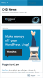 Mobile Screenshot of c4dnews.wordpress.com