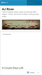 Mobile Screenshot of andrewjrose.wordpress.com