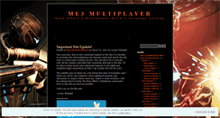 Desktop Screenshot of me3multiplayer.wordpress.com