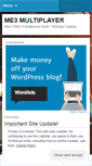 Mobile Screenshot of me3multiplayer.wordpress.com