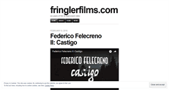 Desktop Screenshot of fringlerfilms.wordpress.com