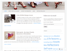 Tablet Screenshot of feetintwoworlds.wordpress.com