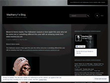 Tablet Screenshot of madharry1.wordpress.com