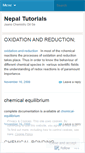 Mobile Screenshot of jknepal.wordpress.com