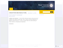 Tablet Screenshot of jknepal.wordpress.com