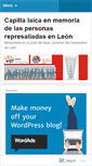 Mobile Screenshot of capillalaica.wordpress.com