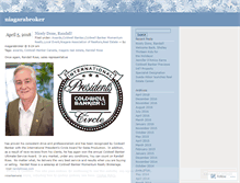 Tablet Screenshot of niagarabroker.wordpress.com