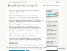 Tablet Screenshot of educacionmetaverso.wordpress.com