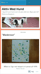 Mobile Screenshot of aktivmedhund.wordpress.com