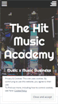 Mobile Screenshot of hitmusicacademy.wordpress.com