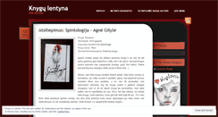 Desktop Screenshot of knygulentyna.wordpress.com