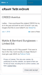 Mobile Screenshot of crashtestmoron.wordpress.com