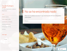Tablet Screenshot of ecolea.wordpress.com