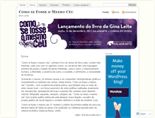 Tablet Screenshot of comosefosseomesmoceu.wordpress.com