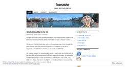 Desktop Screenshot of faceache.wordpress.com