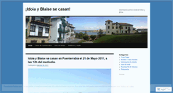 Desktop Screenshot of idoiayblaisesecasan.wordpress.com