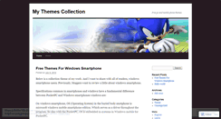 Desktop Screenshot of mythemescollection.wordpress.com