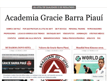 Tablet Screenshot of graciebarrapiaui.wordpress.com