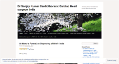 Desktop Screenshot of drsanjaykumarcardiacsurgeon.wordpress.com