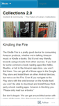 Mobile Screenshot of collections2point0.wordpress.com