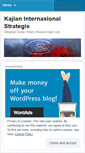 Mobile Screenshot of kainsa.wordpress.com